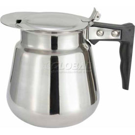 Coffee Decanter, 64 oz, Stainless Steel