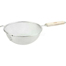 Fine Single Mesh, 8" Diameter, Stainless Steel