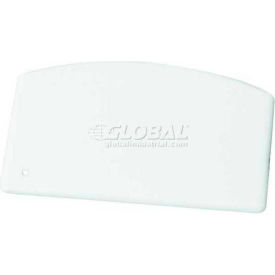 Plastic Dough Scraper, 5-1/2"L x 3-3/4"W, 12 Scrapers Per Pack