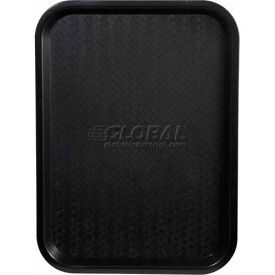 Winco Fast Food Tray, Black, 12"x 16"