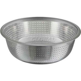 Chinese Style Colander, 15"D, Stainless Steel