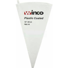 Pastry Bag, 16", Cotton, Plastic Coated