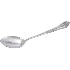 Elegance Solid Spoon, 11"L, Stainless Steel
