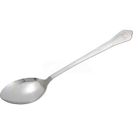 Elegance Solid Spoon, 13"L, Stainless Steel