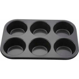 Tin Plate Non-Stick Muffin Pan, 6 Cup