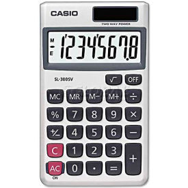 Handheld Calculator, 8-Digit LCD