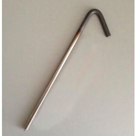 10" Mini Tarp Hook Stake, Unpainted