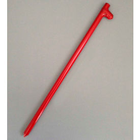 Length: 18", Material: Steel, Type: Military, Usage: Tent Stake