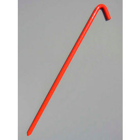 24" Hook Stake, Orange