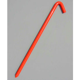 18" Hook Stake, Orange