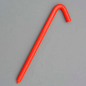 12" Hook Stake, Orange