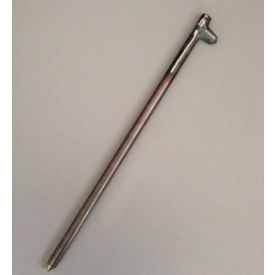 18" Forged Head Stake, Unpainted