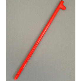 18" Forged Head Stake, Orange
