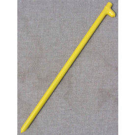 18" Forged Head Stake, Yellow