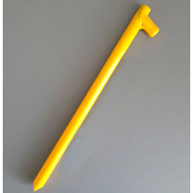 12" Forged Head Stake, Yellow