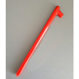 12" Forged Head Stake, Orange