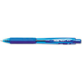 Ballpoint Retractable Pen, Blue Ink, Medium, Dozen