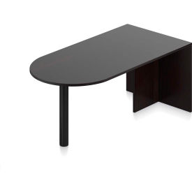 Peninsula - 71"W x 36"D x 29-1/2"H - Espresso
