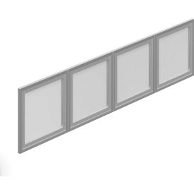 Silver Doors for 71" Hutch
