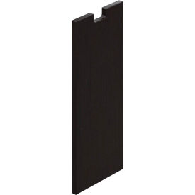 Half End Panel, 12"W x 1"D x 28"H, Espresso