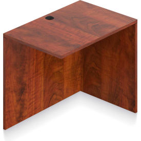 Return Desk - 36"W x 24"D x 29-1/2"H - Dark Cherry