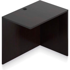 Return Desk - 36"W x 24"D x 29-1/2"H - Espresso