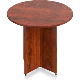 Round Table - 36"W x 29-1/2"H - Dark Cherry