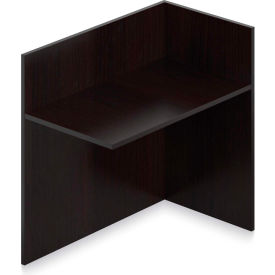 Return for Reception Desk - 42"W x 24"D x 41"H - Espresso