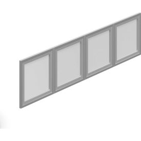 Silver Doors for 66" Hutch