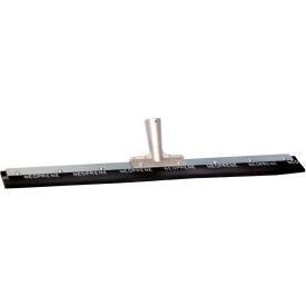 Standard Duty Straight Petroleum Resistant Floor Squeegee, Neoprene, 24" - 02324N
