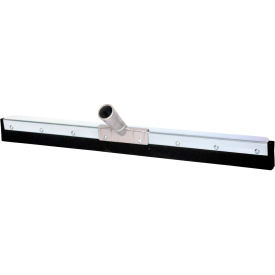 24" Black Double Foam Floor Squeegee Rubber Refill