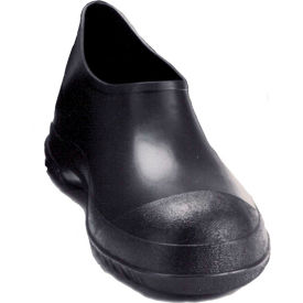Workbrutes Hi-Top Work Overshoes, Black, Cleated Outsole, Small