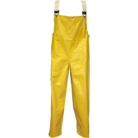 O12007 Magnaprene Plain Front Overall, Yellow, Large
