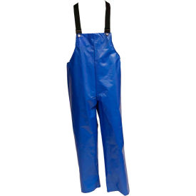 Iron Eagle Plain Front Overall, Blue, SnapLock Buckles, Small