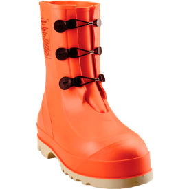 82330 HazProof Steel Toe Boots, Orange/Cream, Sure Grip Outsole, Size 8