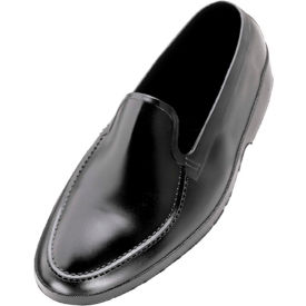 1900 Weather Fashions Moccasin Rubber Overshoes, Black, Small