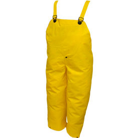 O56107 DuraScrim Snap Fly Front Overall, Yellow, Small
