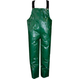 Iron Eagle Plain Front Overall, Green, SnapLock Buckles, Medium