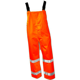 O24129 Icon Snap Fly Front Overall, Fluorescent Orange, Small