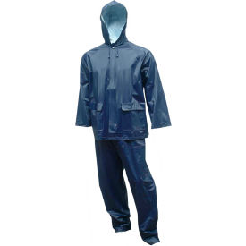 Tuff-Enuff Plus 2 Pc Suit, Blue, 2XL