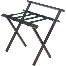 Brown Metro Luggage Rack With Back