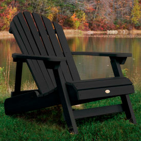 Hamilton Folding Adirondack Chair, Adult - Black