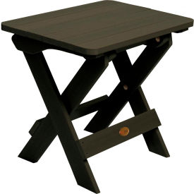 Hamilton Folding Adirondack Side Table - Black