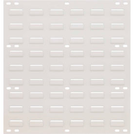 Louvered Panel, 18" x 19", Oyster White