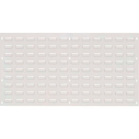 Louvered Panel, 36" x 19", Oyster White
