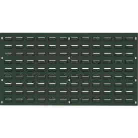 Louvered Panel, 36" x 19", Gray