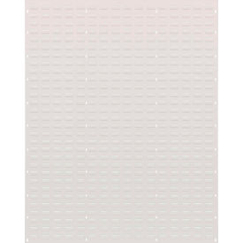 Louvered Panel, 48" x 61", Oyster White