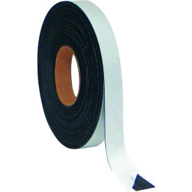 Magnetic Adhesive Tape Roll 1"x 50 ft. Black