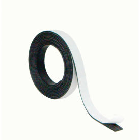 Magnetic Adhesive Tape Roll .5" X 7 ft. Black