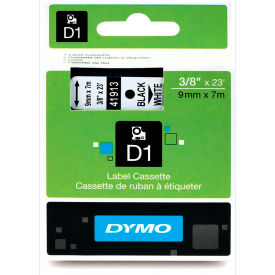 Standard Labels 3/8" Black on White